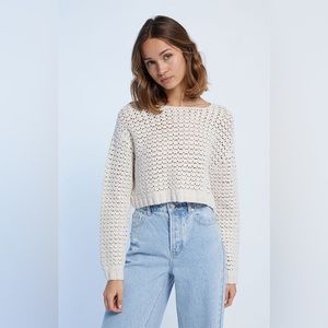 Pacsun LA Hearts Sofia Crochet Sweater